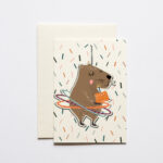 Konfetti mit Capybara