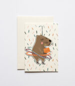 Konfetti mit Capybara