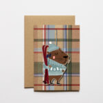Karo mit Winter-Capybara