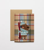 Karo mit Winter-Capybara