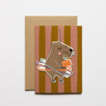 Streifen mit Capybara